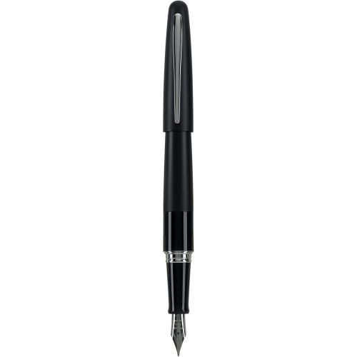 Pilot 91107 Mr Metropolitan Collection Fountain Pen, Black Ink, Black Barrel,
