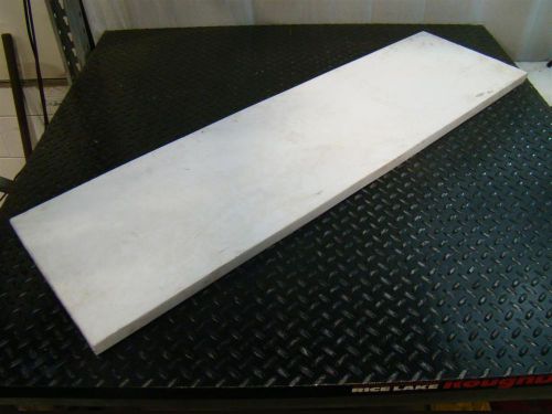 Virgin Teflon Plastic Sheet 13-1/2&#034;x48&#034;x1&#034;