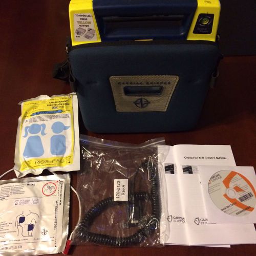 CARDIAC SCIENCE Powerheart G3 (AED) model 9390-A with pads &amp; working battery