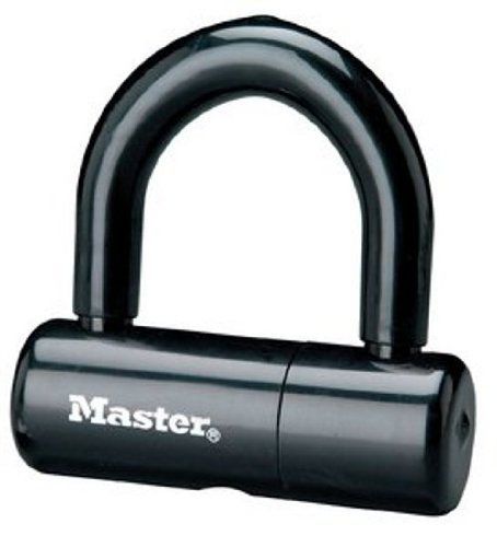 Master Lock 8118DPF Vinyl-Covered Mini U-Lock, Steel, 3-11/16 Inch