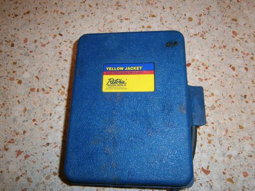 Gas pressure test kit  yellow jacket 78060 for sale