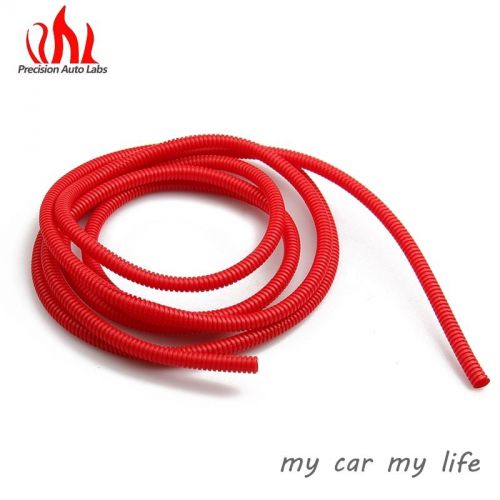 Flexible Tubing and Tie Strap Wire Cover Kits -10 &#039; L X 1/4&#034;  Red wire covering