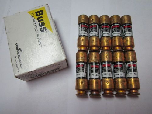LOT OF 10 COOPER BUSSMANN BUSS FUSETRON FRN-R-2-1/2 FUSE NEW IN BOX