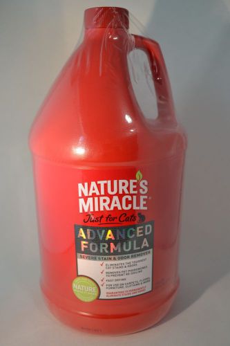 Nature&#039;s Miracle Just for Cats Advanced Stain &amp; Odor Formula 128oz (Gallon)