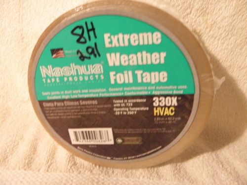 Nashua extreme weather foil tape, 72mm x 46m, 330x hvac nip for sale