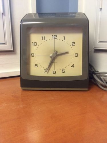 amano time clock