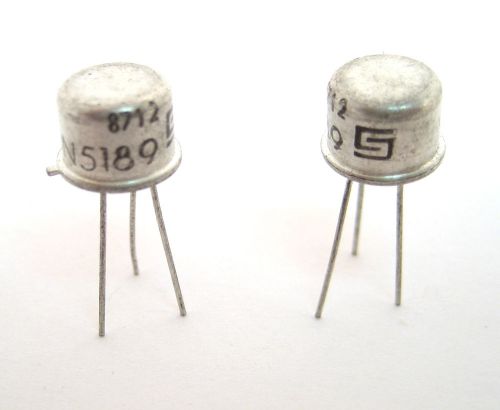 2N5189 NPN Transistor: Amp/Sw: Great for QRP:  2/Lot
