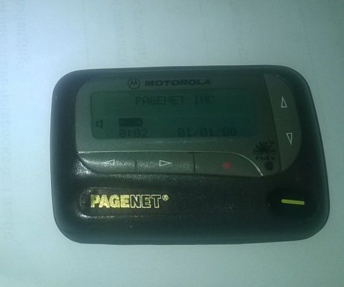 Motorola FLEX Vintage Old School Pager/Beeper, PAGENET - GREAT CONDITION!