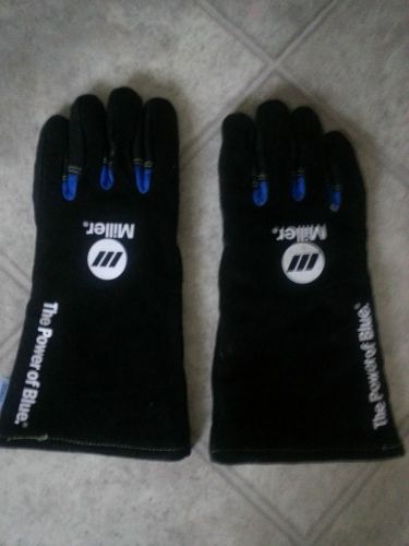Miller welding gloves never used size large for sale