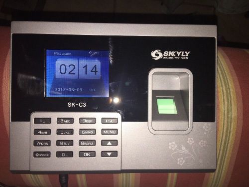 Skyly SK-C3 HD 3-Inch TFT,Biometric Fingerprint Time Pin Attendance Recorder