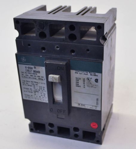 General Electric THED136070 HI-Break Circuit Breaker 70A 600VAC 3 Pole Type THED
