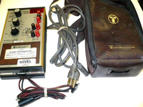 TRANSMATION PPS DIGTAL CALIBRATOR MODEL1040 SER -WITH CASE &amp; Cables