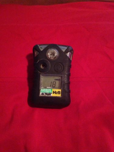 Msa 10074136 hydrogen sulfide detector - altair pro single gas detector (h2s) for sale