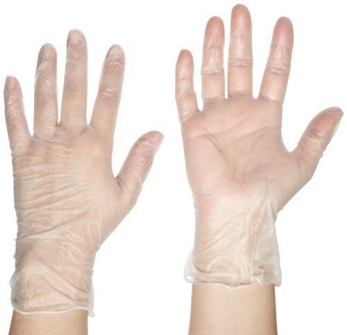 1000 Powder Free Vinyl Exam Gloves. Large