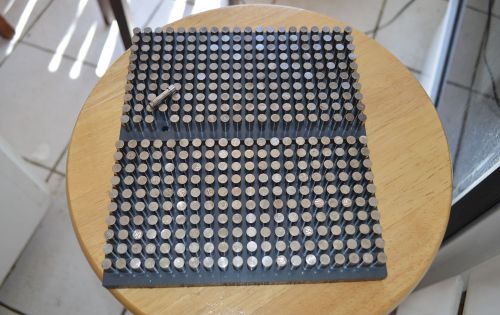Mould Manufacturing Ejector pins 400 pcs 5.5mm W x 24.5mm H  7.13mm Head