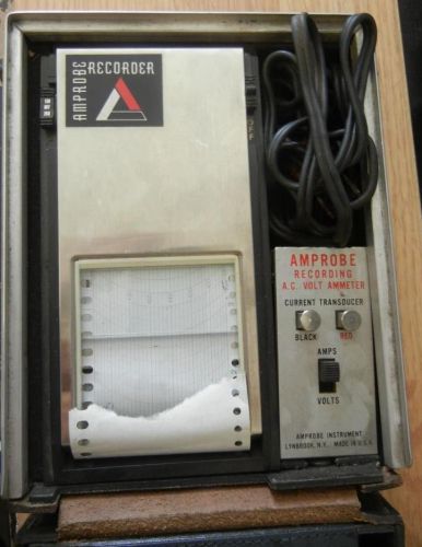 Amprobe A.C. Volt Ammeter Recorder + Clamp