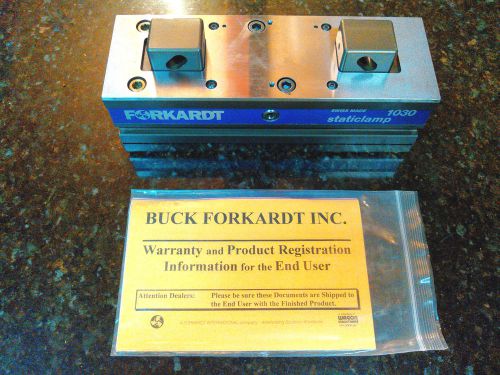 Buck Forkardt Staticlamp vice For Milling /CNC
