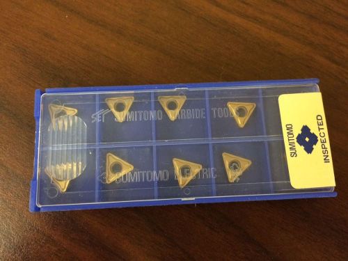 10 PACK - TCMP 832 ESJ T130Z Sumitomo PVD Coated Cermet Turning Inserts - NEW