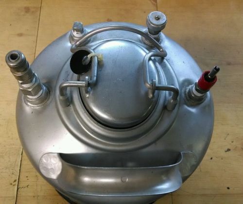 Alloy Products Pressure Aluminum Vessel Liquid Nitrogen Dewar 140 PSI