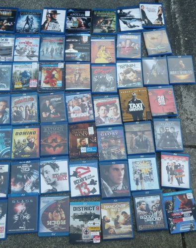 Empty Blu Ray Case Lot 148 + 25 Rental Cases NO BR DISCS GREAT TITLES