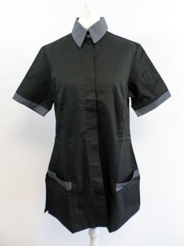 reuniform black/grey tunic female UK 8 UNIFORM Box1441 i