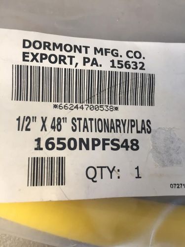 Dormont 1650npfs48 gas hose only 1/2&#034; x 48&#034; stationary for sale