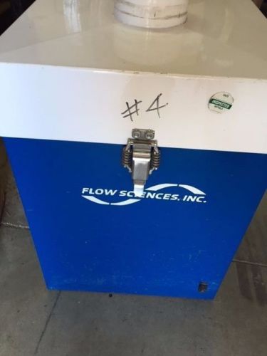 Flow sciences 4000 series 4&#034; bag out hepa filter system / fan housing for sale