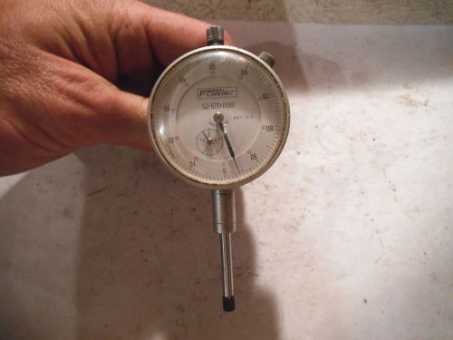 Fowler agd dial indicator - model: 52-520-110b  - used for sale