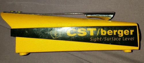 CST / BERGER SIGHT / SURFACE LEVEL