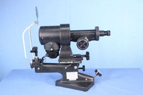 Bausch &amp; lomb keratometer with warranty for sale