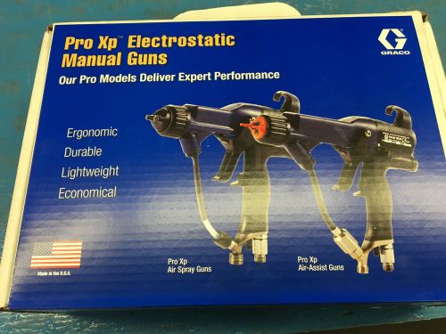 New - graco proxp 85 85kv electrostatic air-assist spray gun h85t10 for sale