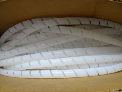 Spiral wrap plastic insulation tubing sc55ntfa00 9330-01-018-2600 partial spool for sale