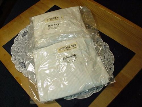 Two (2) hi-tec garments 1158z  large frock clean room garment sterile sealed! for sale