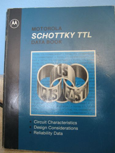 Motorola Schottky TTL Data Book