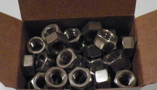 hex nuts stainless steel 3/8-16 box of 50