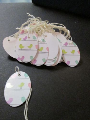PRICE TAGS  LITTLE BIRD STRING TAGS    50/PACK    #1231