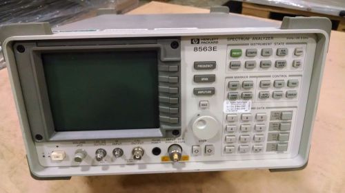 HP 8563E Spectrum Analyzer 9 kHz-26.5 GHz