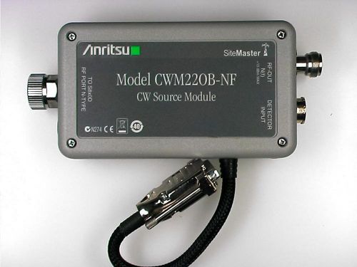 Anritsu CWM220B-NF; CW Source Module for Site Master 810/820D 20GHz True 2 Port.