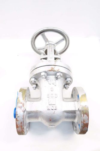 NEW TY 251RF005 3 IN 300 STEEL FLANGED WEDGE GATE VALVE D529297