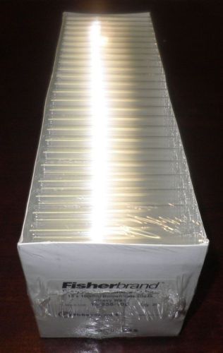 250 fisherbrand 14-958-10c heavy-wall borosilicate glass tubes 13mm x 100mm new for sale