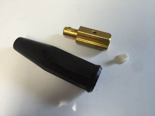Genuine lincoln wp17 wp9 gas thru dinse connector aircooled tig torch 35-50mm for sale