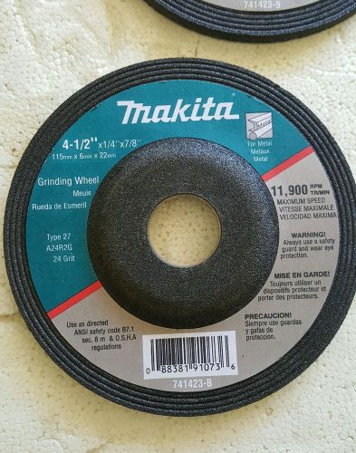 4-Makita grinding wheel&#039;s