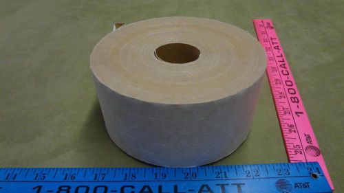 reinforced three-way non-asphaltic 72mm x 375&#039; commercial tape roll