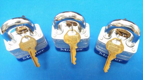 Master lock model 27  *27ka*  ** a lot of three ** for sale