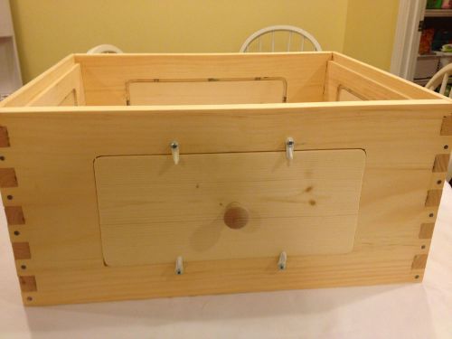 10 frame Observation Langstroth Beehive viewing hive w/ removeable doors