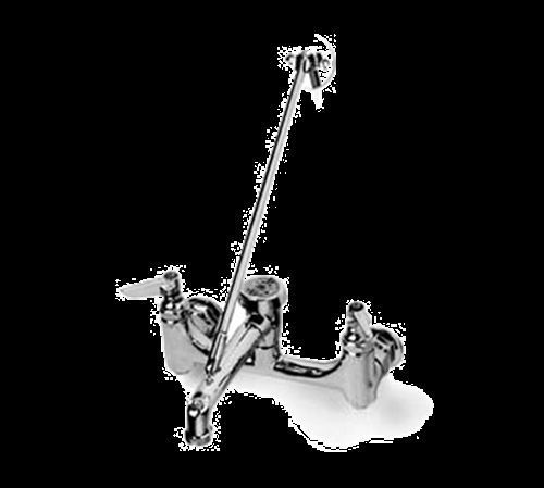 T&amp;S Brass B-0665-BSTPM24 Service Sink Faucet 8&#034; centers polished chrome...
