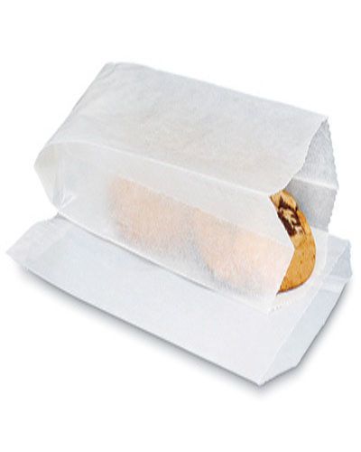 1000 - 3&#034; x 1-3/4&#034; x 6-3/4&#034; Glassine Bags with Gusset (25 lb.)