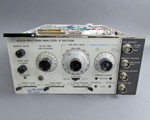 HP / Agilent 8552B Spectrum Analyzer - IF Section