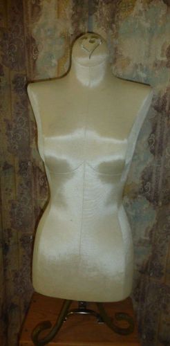Vintage Decorative Mannequine Torso Adjustable Height 34&#034;-44&#034;