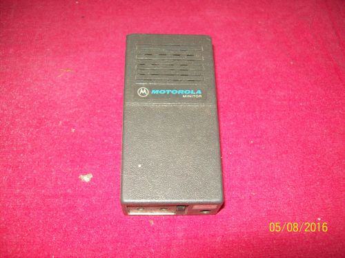 Minitor I Vintage Motorola  Pagers----Gray case